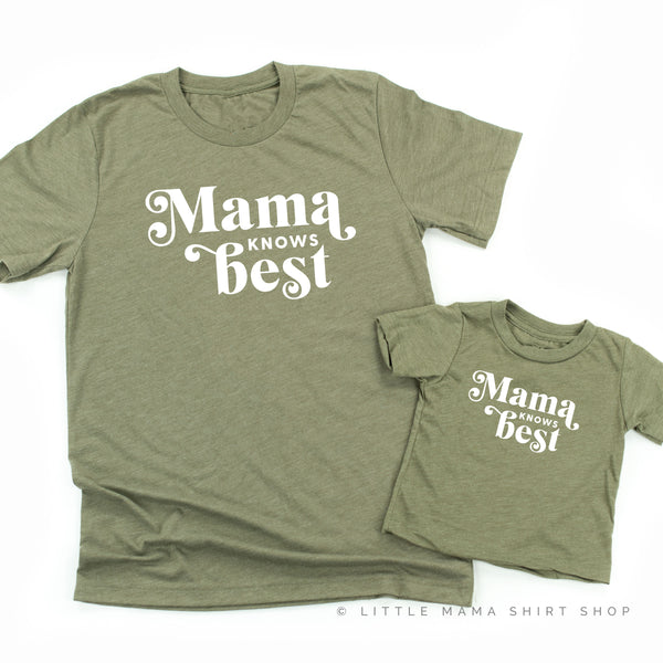 Mama Knows Best | Set of 2 Shirts