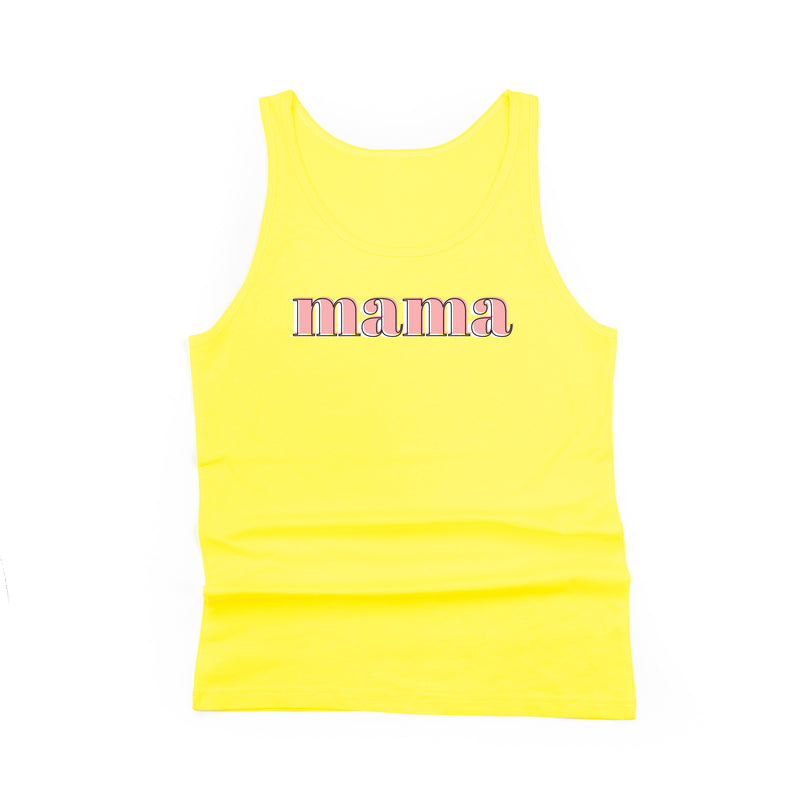 Mama - Outlines - Unisex Jersey Tank