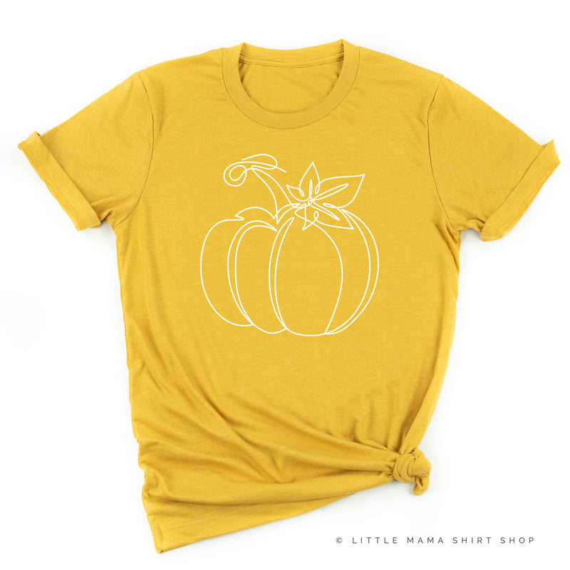 OUTLINE PUMPKIN - Unisex Tee