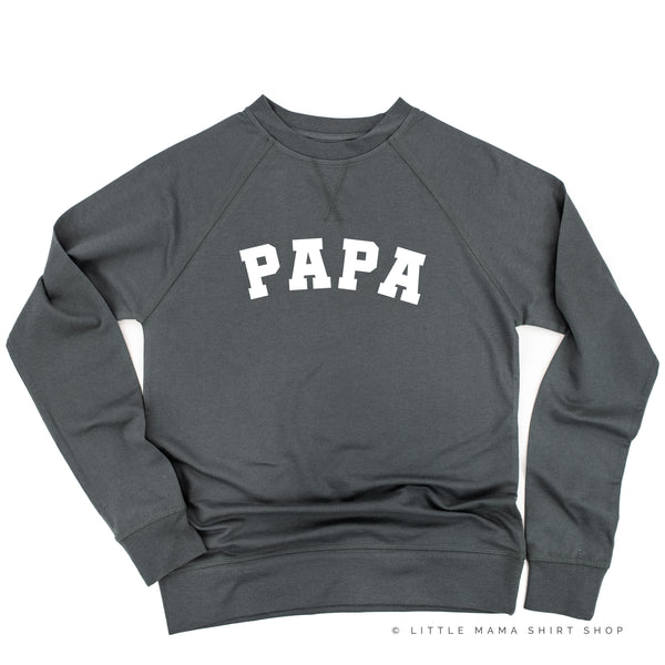 PAPA - (Varsity) - Lightweight Pullover Sweater