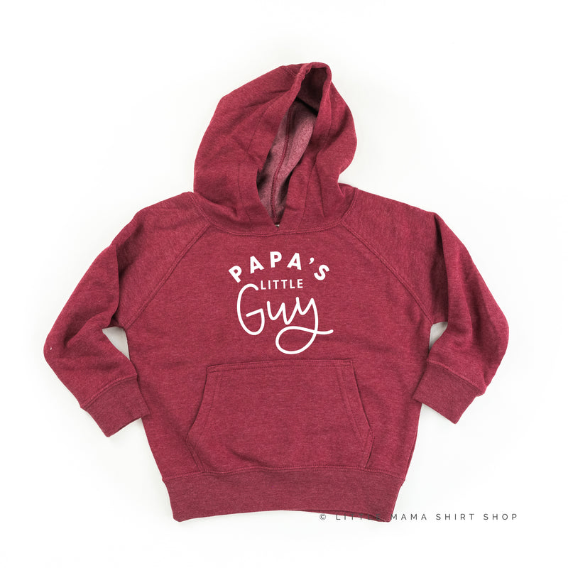 Papa's Little Guy - Child Hoodie