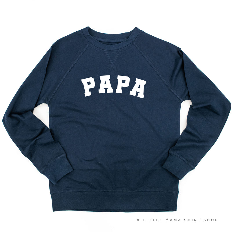 PAPA - (Varsity) - Lightweight Pullover Sweater
