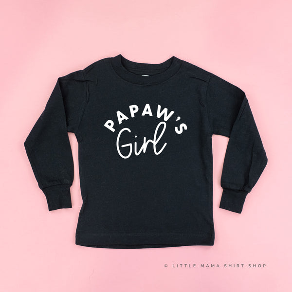 Papaw's Girl - Long Sleeve Child Shirt