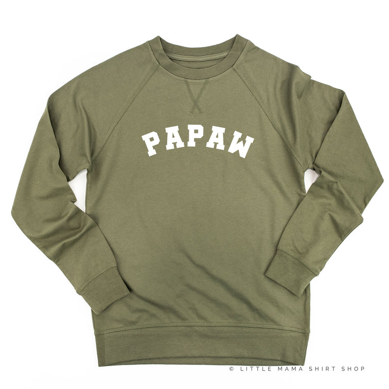 PAPAW - (Varsity) - Lightweight Pullover Sweater