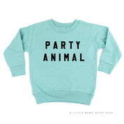 Party Animal - Block Font - Child Sweater Little Mama Shirt Shop