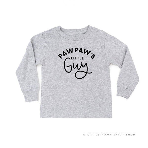Pawpaw's Little Guy - Long Sleeve Child Shirt