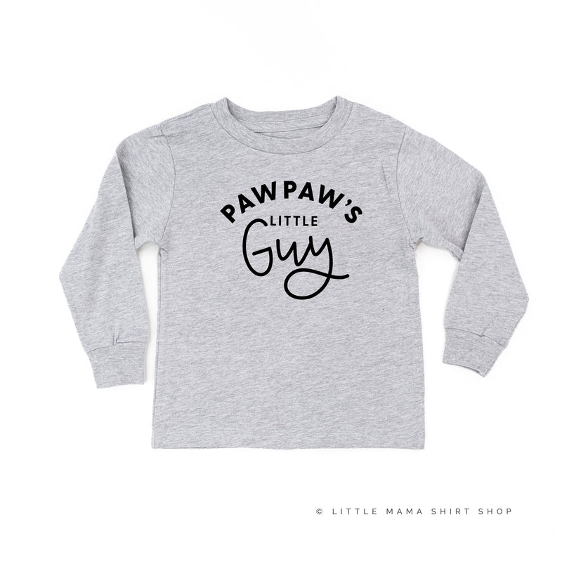 Pawpaw's Little Guy - Long Sleeve Child Shirt