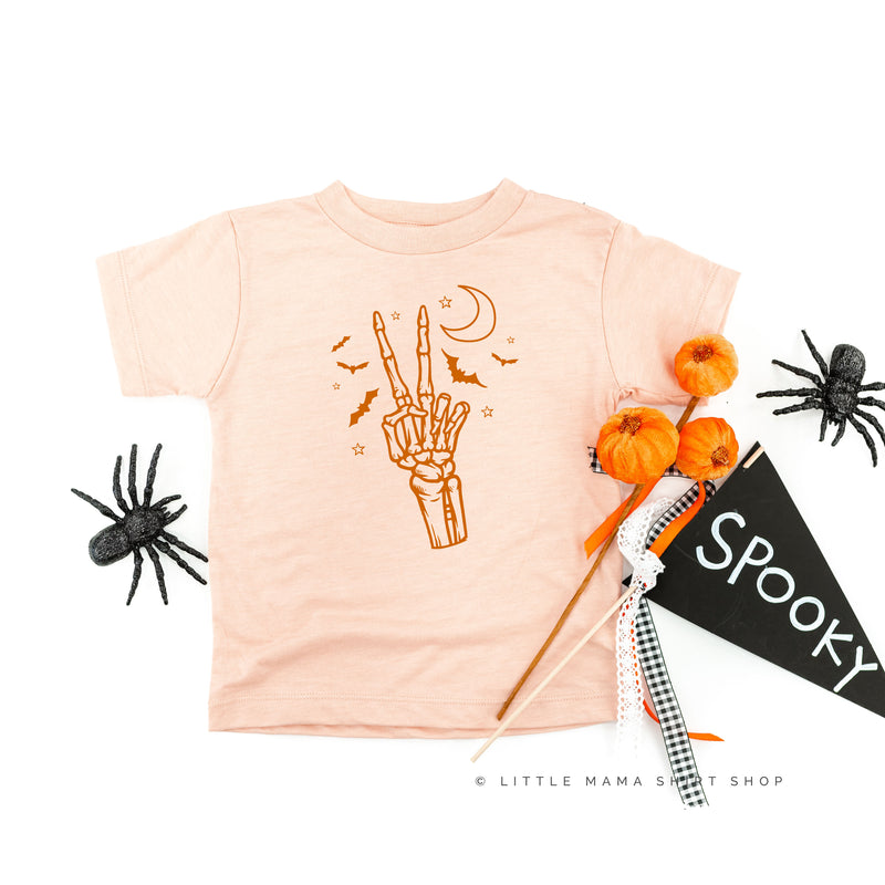 Peace - Skeleton - Short Sleeve Child Shirt
