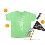 Peace - Skeleton - Short Sleeve Child Shirt Little Mama Shirt Shop
