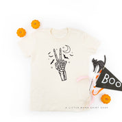 Peace - Skeleton - Short Sleeve Child Shirt Little Mama Shirt Shop