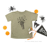 Peace - Skeleton - Short Sleeve Child Shirt Little Mama Shirt Shop