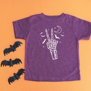 Peace - Skeleton - Short Sleeve Child Shirt Little Mama Shirt Shop