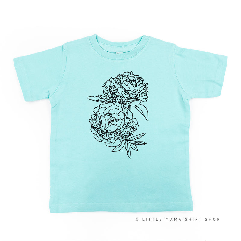 PEONY - Short Sleeve Child Shirt