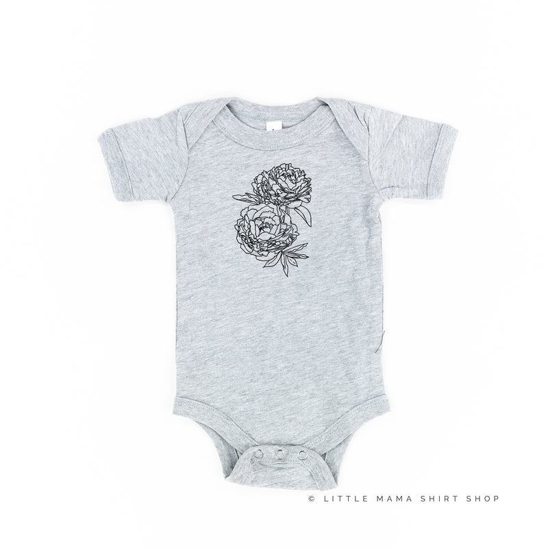 PEONY - Short Sleeve Child Shirt