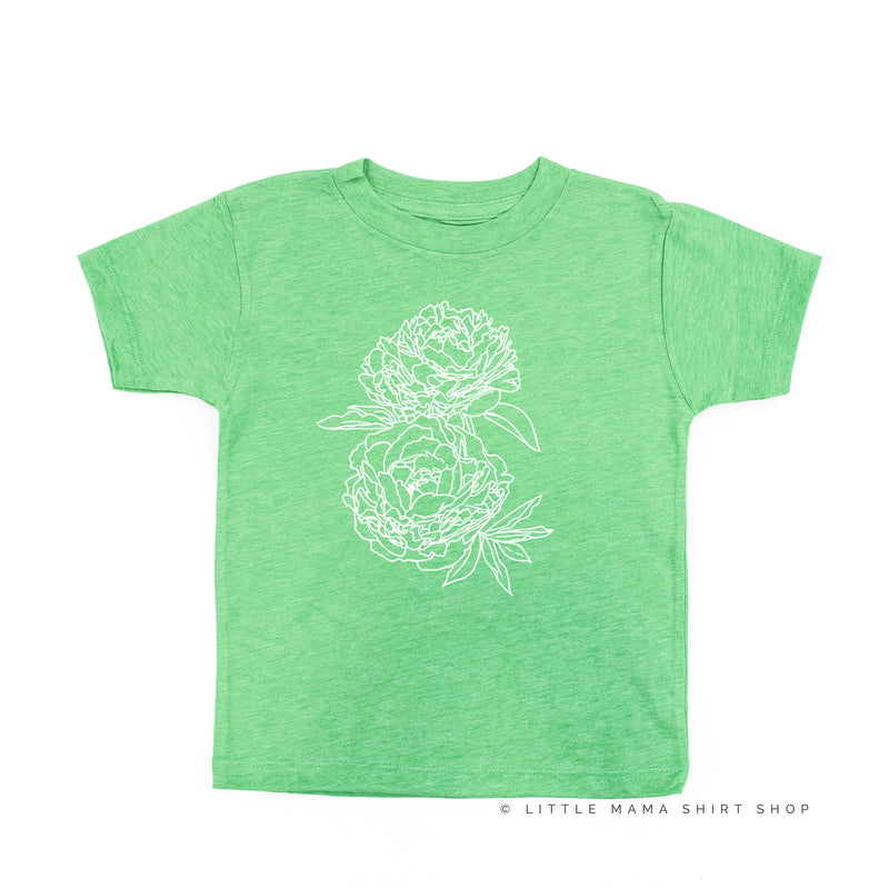 PEONY - Short Sleeve Child Shirt