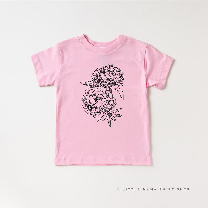 PEONY - Short Sleeve Child Shirt