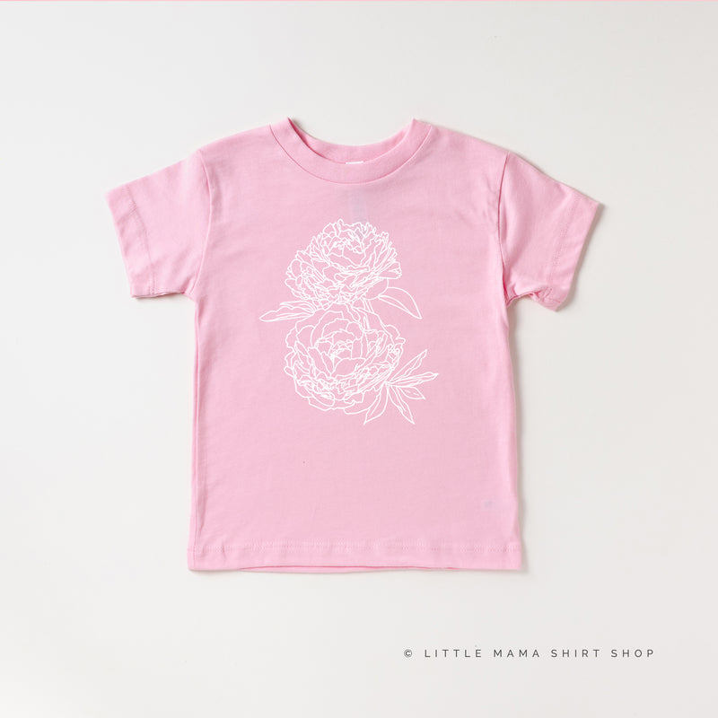 PEONY - Short Sleeve Child Shirt