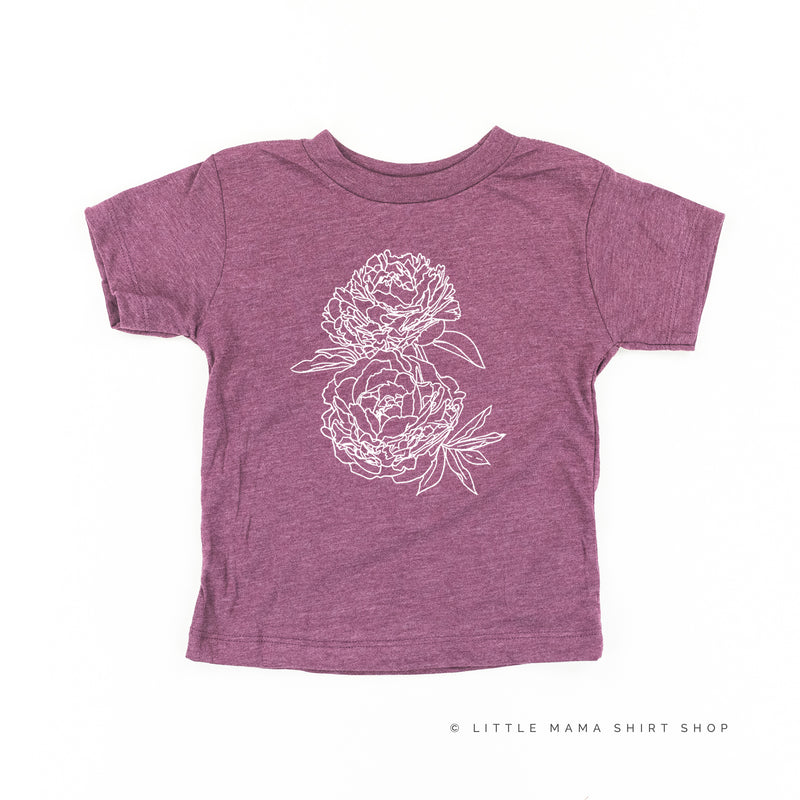 PEONY - Short Sleeve Child Shirt