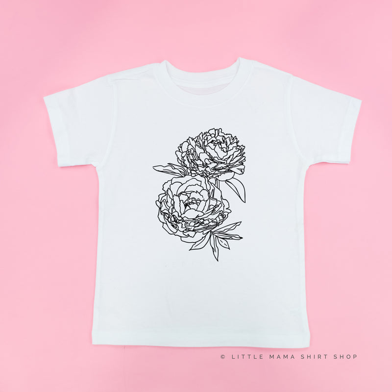 PEONY - Short Sleeve Child Shirt