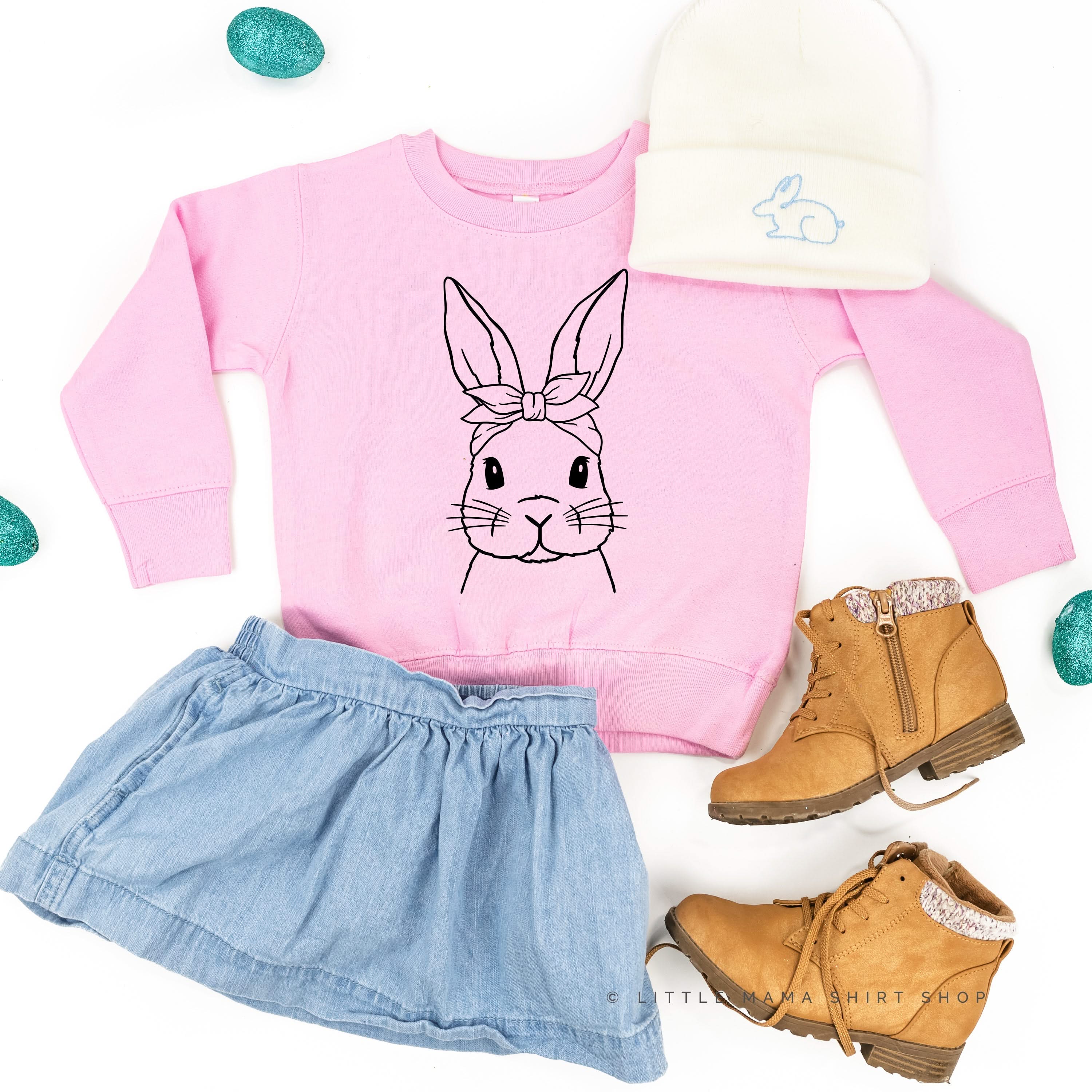 Sassy Bunny - Child Sweater Little Mama Shirt Shop