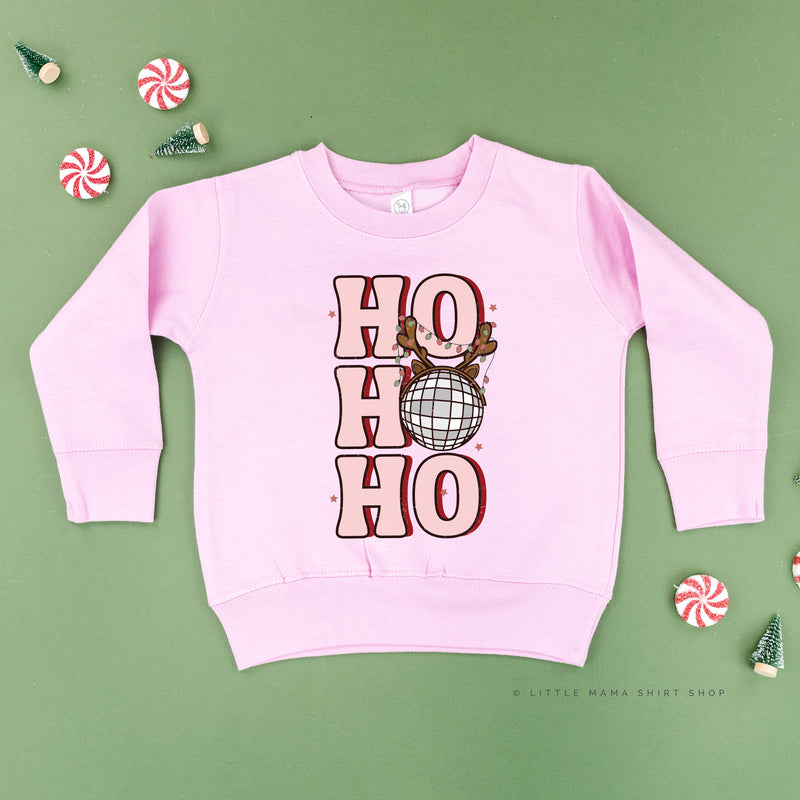 Ho Ho Ho - Disco Ball - Child Sweater