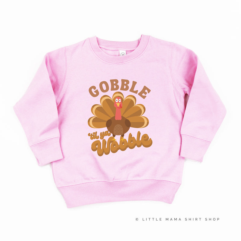 Gobble 'Til Ya Wobble - Child Sweater