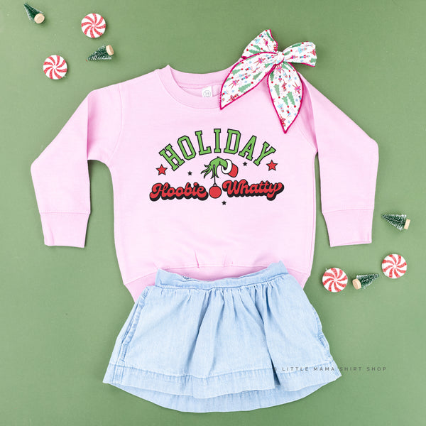 Holiday Hoobie Whatty - Child Sweater