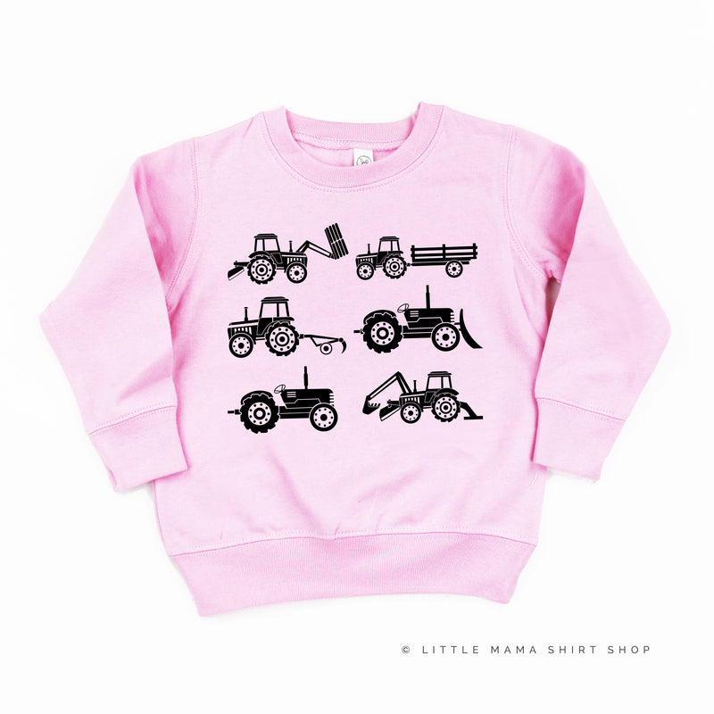 6 Tractors - Child Sweater