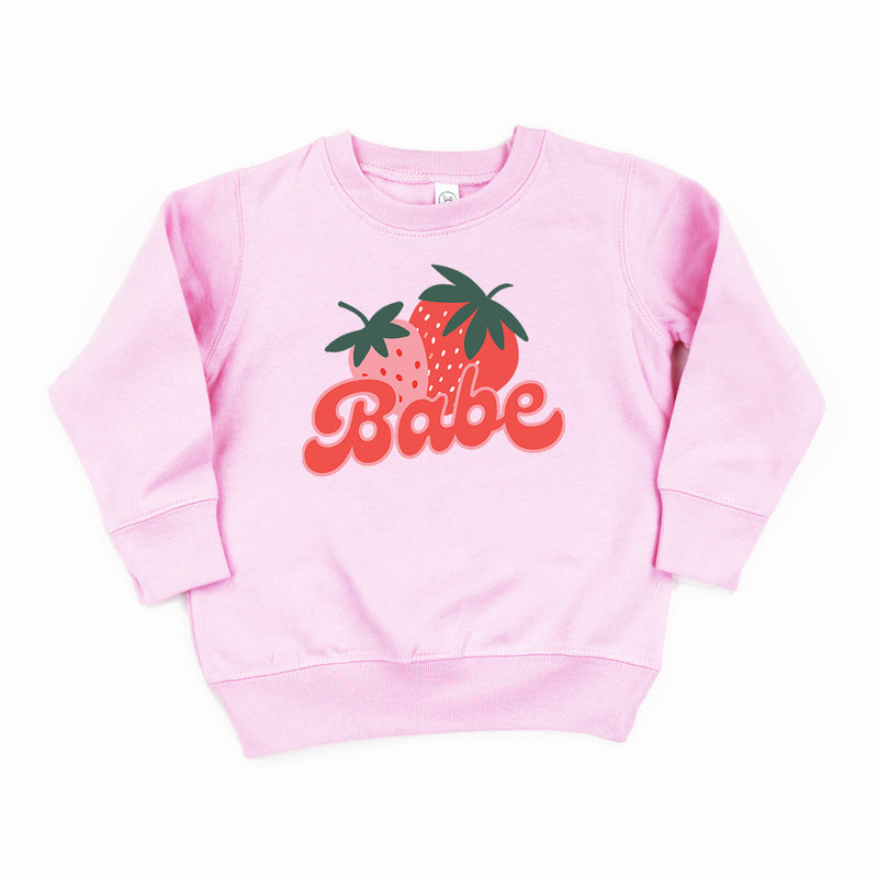 Strawberries - Babe - Child Sweater