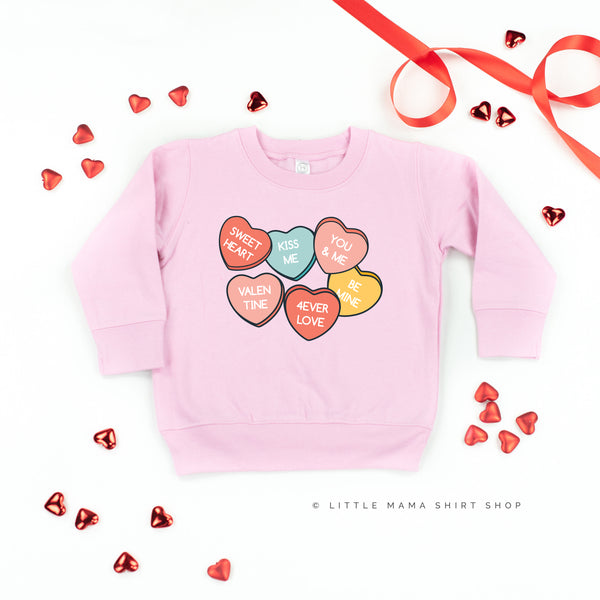 Conversation Hearts - Child Sweater