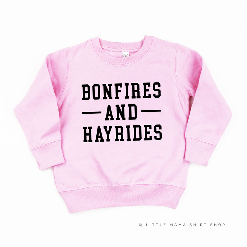 BONFIRES AND HAYRIDES - Child Sweater