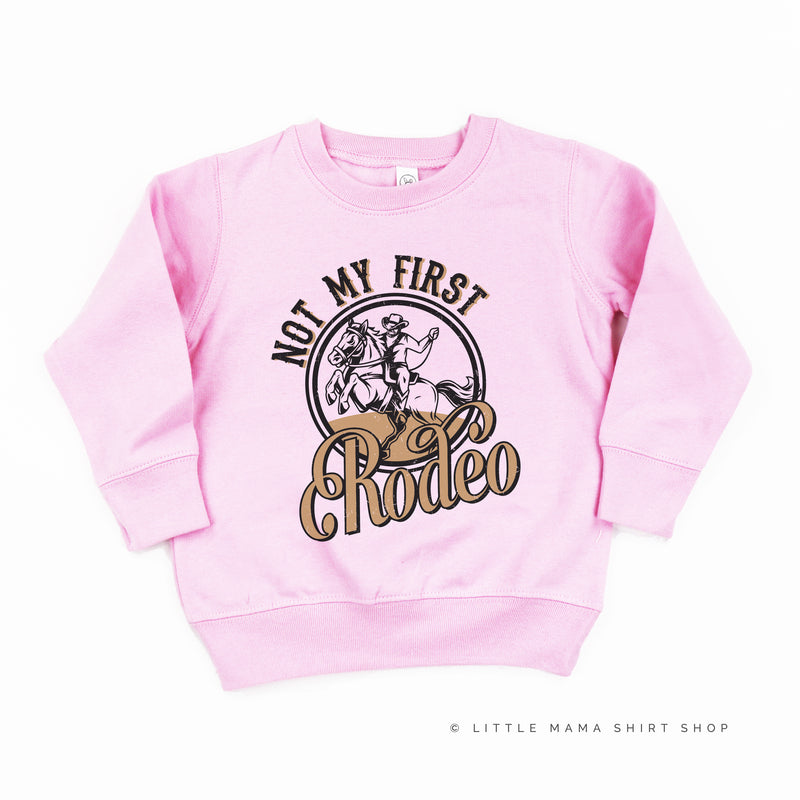Not My First Rodeo - Distressed Design - Child Sweater