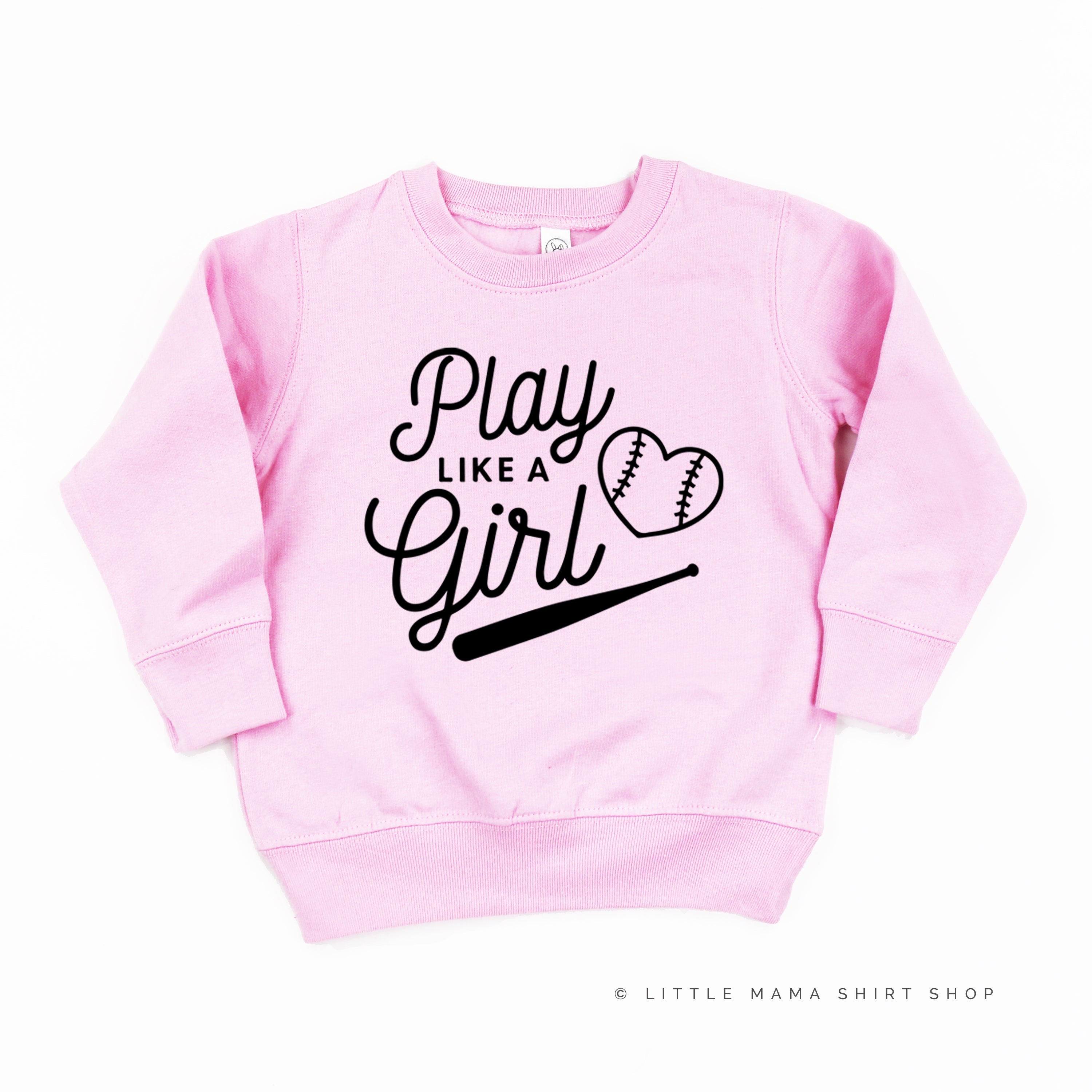 Play Like a Girl - Child Sweater Little Mama Shirt Shop