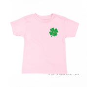 Little Happy Shamrock - It's A Good Day To Have A Lucky Day (pf&b) - Child Tee Little Mama Shirt Shop