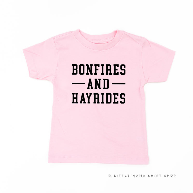 BONFIRES AND HAYRIDES - Short Sleeve Child Shirt