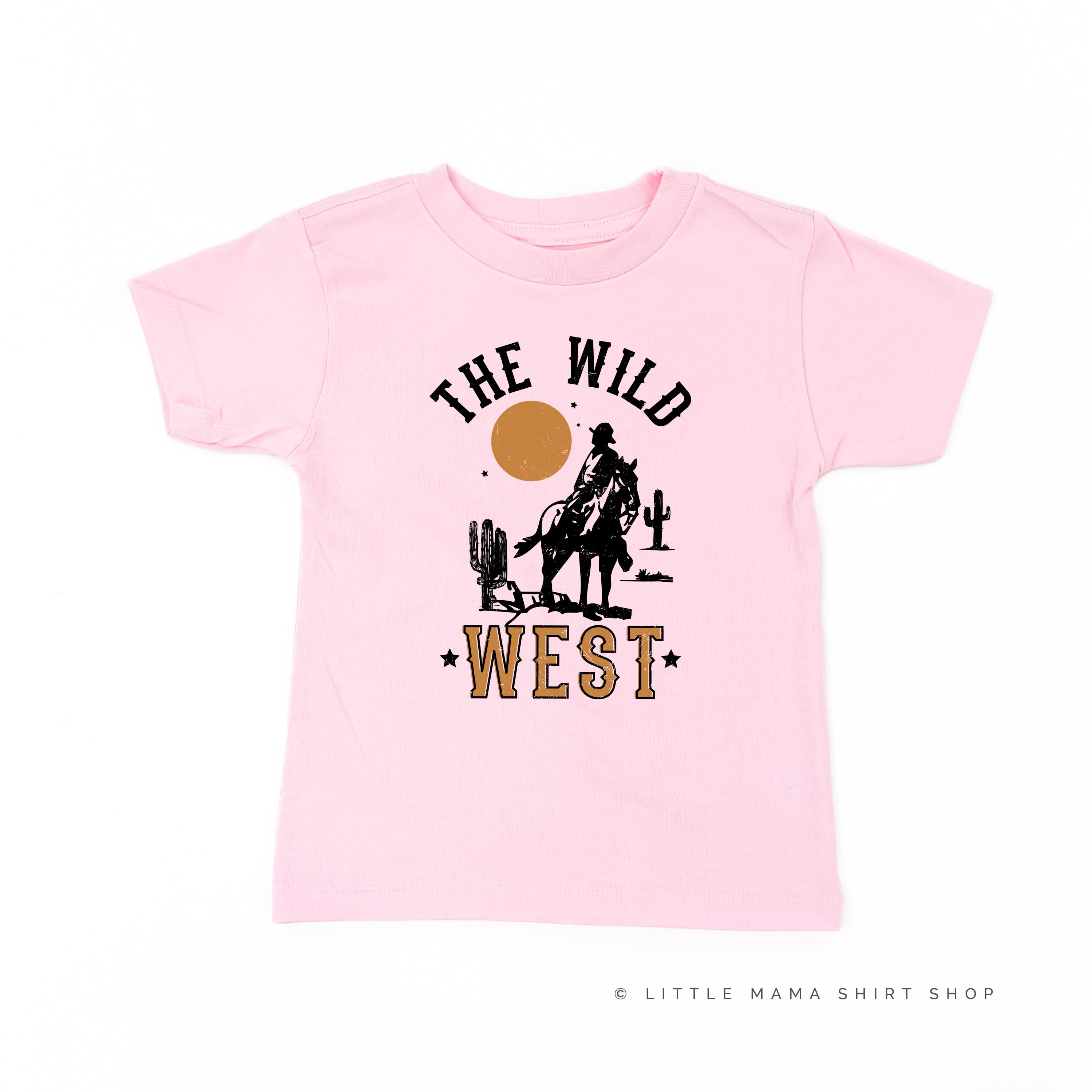 The Wild West - Distressed Design - Child Tee