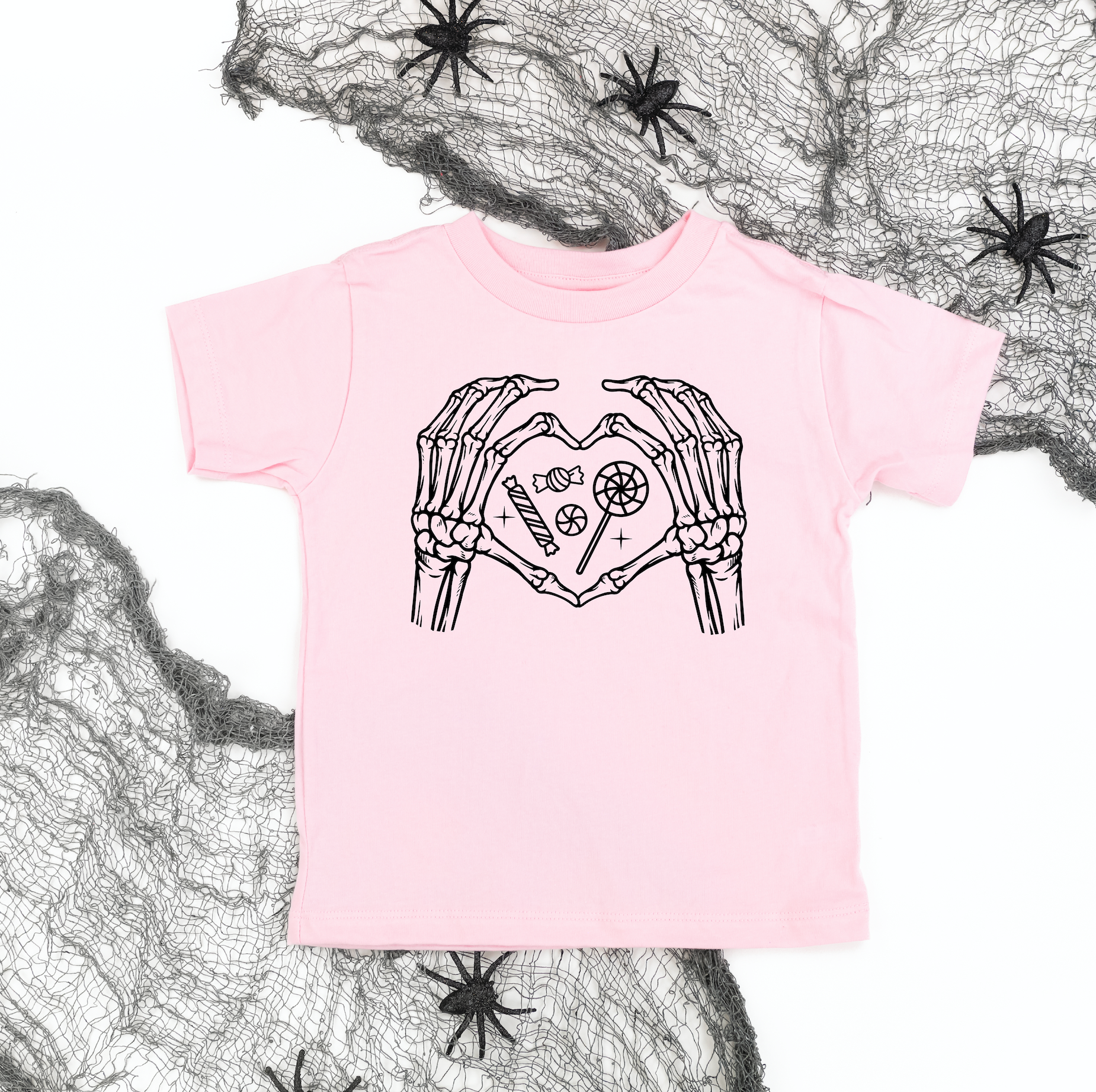 Skelton Heart Hands - Child Tee