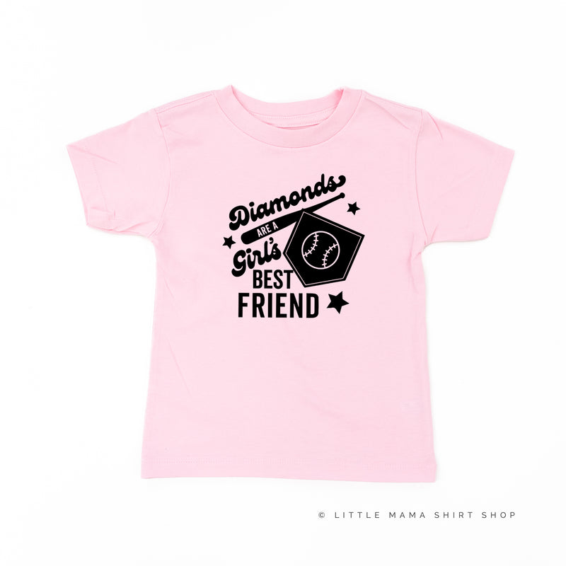 Diamonds are a Girls Best Friend - Short Sleeve Child Shirt