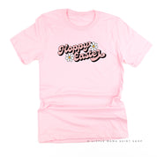 Hoppy Easter - Daisies - Unisex Tee Little Mama Shirt Shop