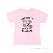 Take Me Out to the Ballgame - Short Sleeve Child Shirt Little Mama Shirt Shop
