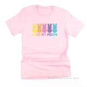 Love My Peeps - Neon - Unisex Tee Little Mama Shirt Shop