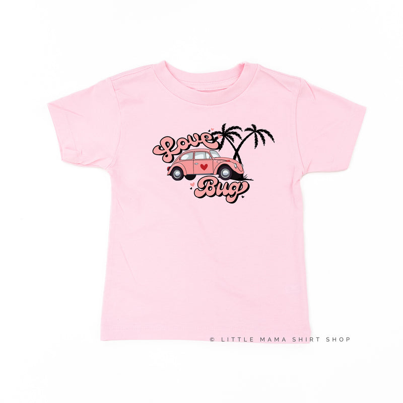 Love Bug - Pink Beetle Car - Child Tee