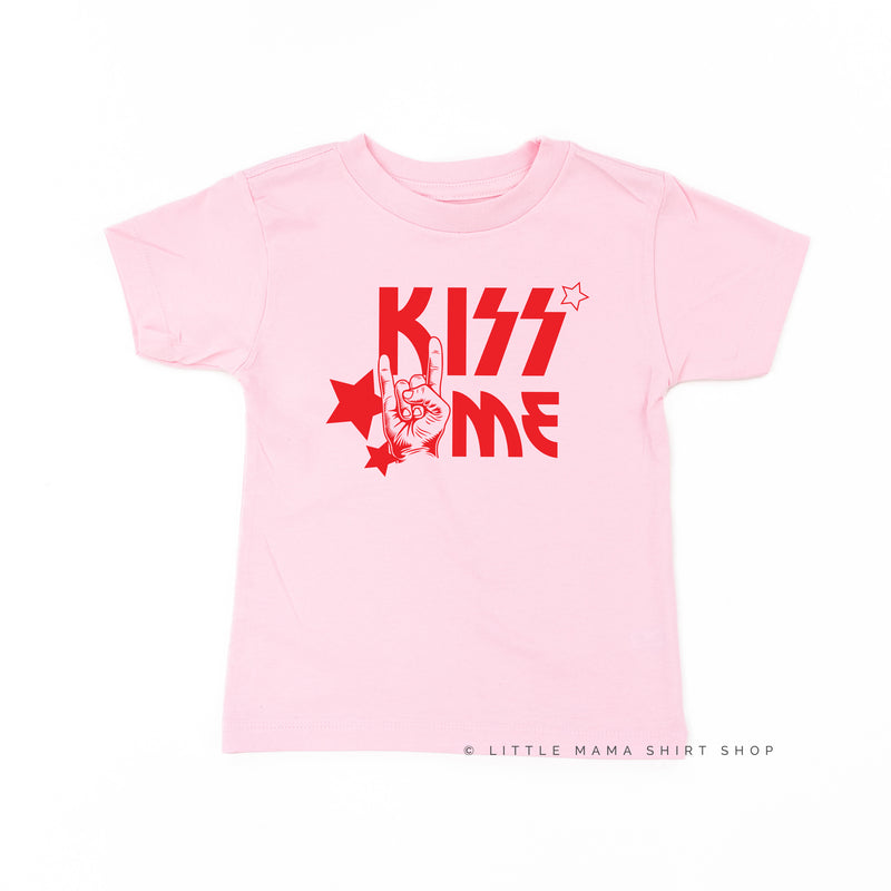 Kiss Me - Valentine Band Tee - Child Tee