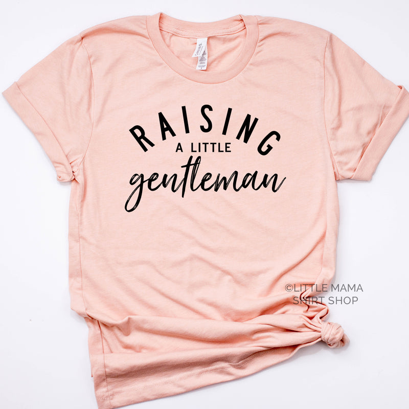 Raising A Little Gentleman (Singular) - Original Design - Unisex Tee