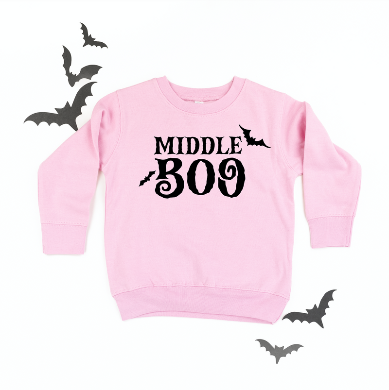 MIDDLE BOO (Bats) - Child Sweater