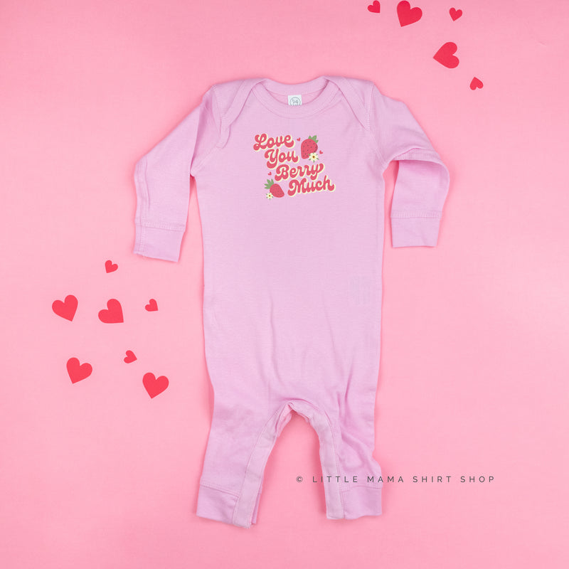 Love You Berry Much - One Piece Baby Sleeper