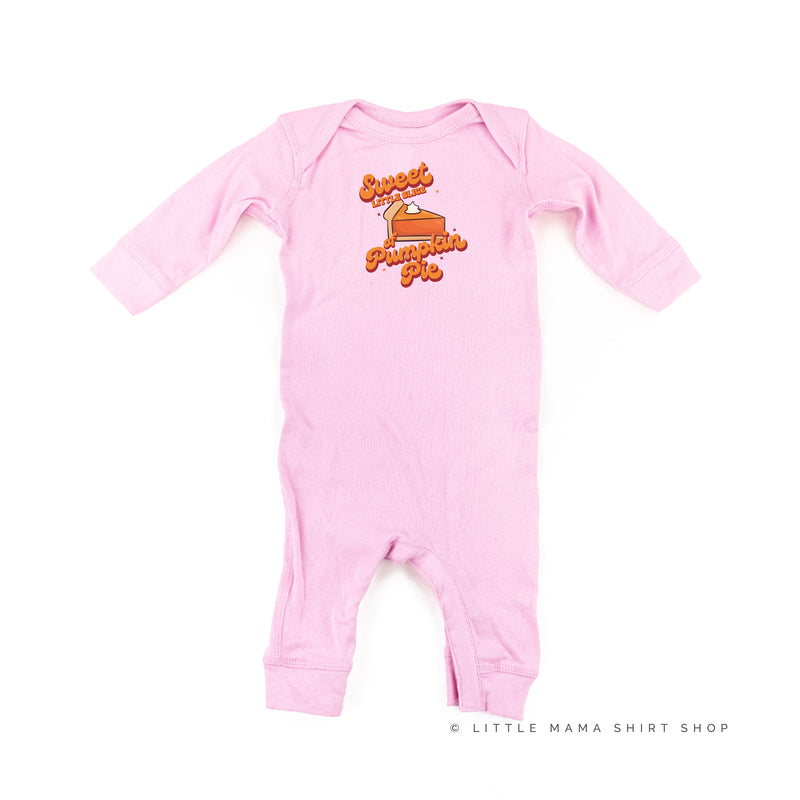 Sweet Little Slice of Pumpkin Pie - One Piece Baby Sleeper