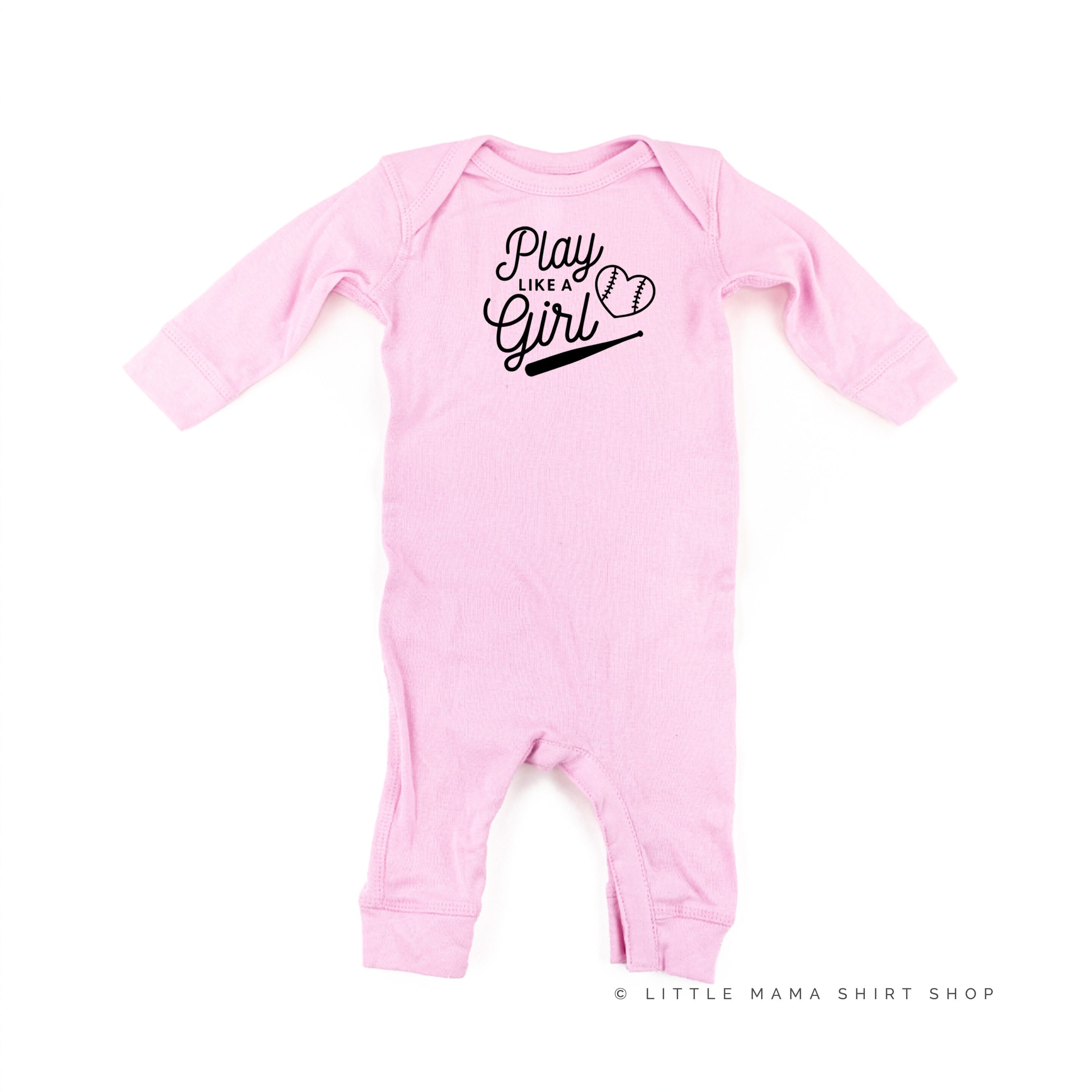 Play Like A Girl - Baby Sleeper Little Mama Shirt Shop