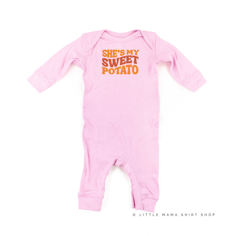 She's My Sweet Potato - One Piece Baby Sleeper