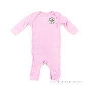 Pocket Daisy on Front w/ Have a Great Daysy on Back - Baby Sleeper Little Mama Shirt Shop